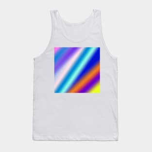 purple green white abstract texture art Tank Top